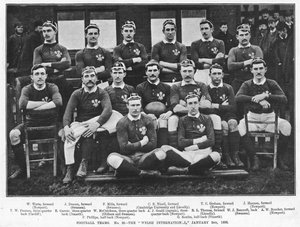 Welsh internationaal voetbalteam, 2 januari 1892